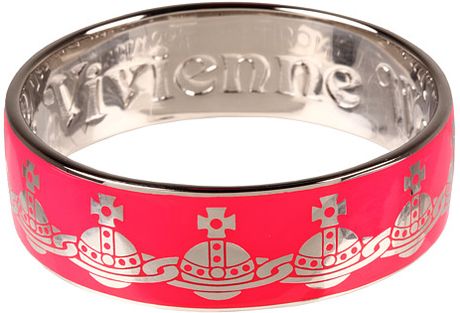 Vivienne Westwood Orb Bangle in Purple (r) - Lyst