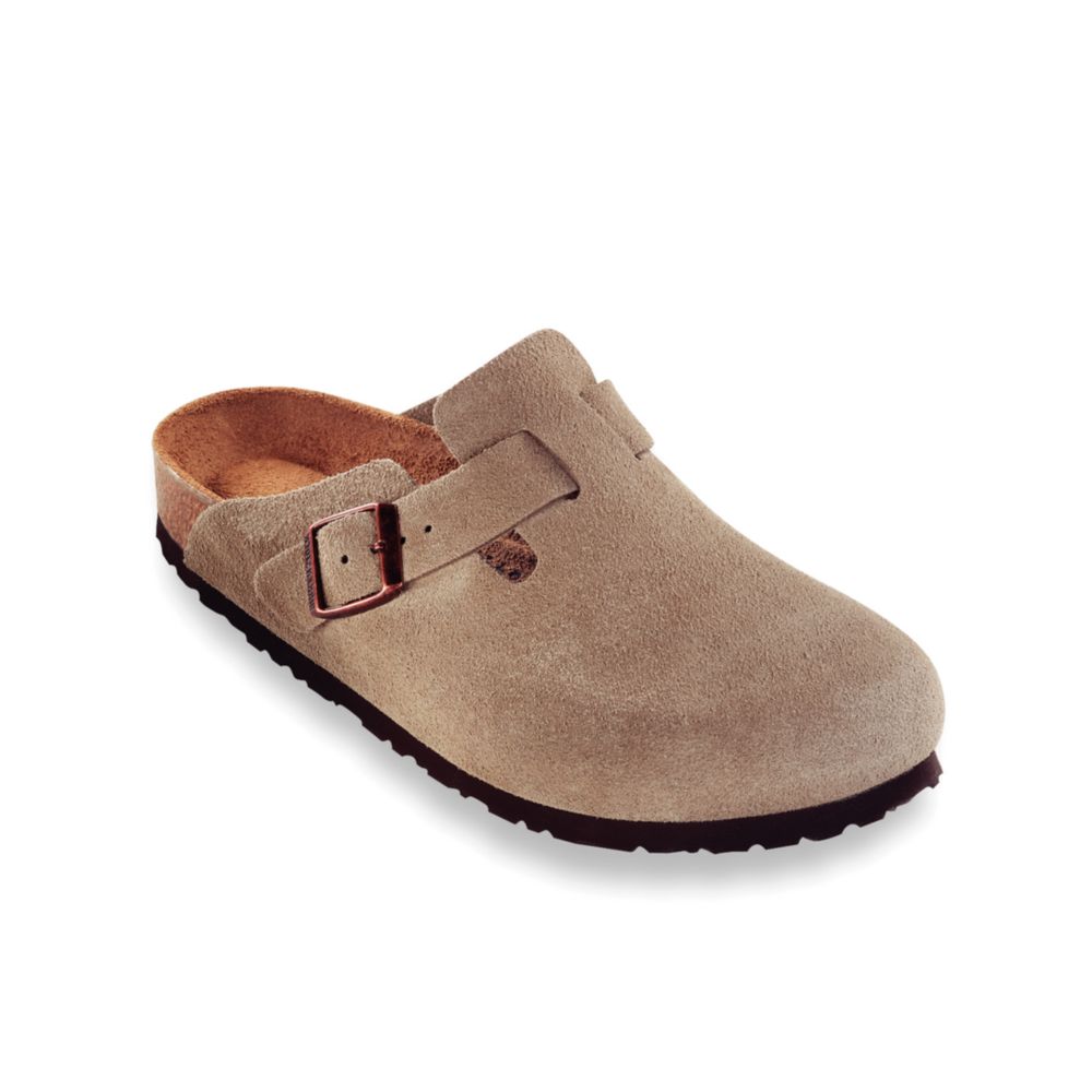 Birkenstock Boston Soft Footbed Clogs in Brown for Men (taupe) | Lyst