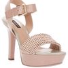 Dolce & Gabbana Woven Strap Sandal in Pink - Lyst