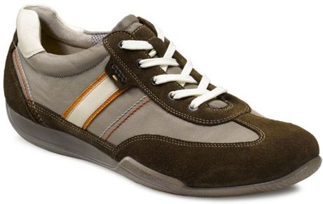 Ecco Summer Sneakers in Brown for Men (dark clay/moonrock/terracotta) - Lyst