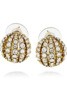 J.Crew Berry Crystal Earrings - Lyst