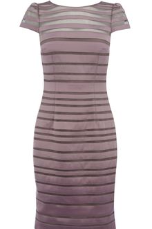 Karen Millen Graphic Linear Panelling Dress - Lyst