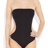 Melissa Odabash Geneva Cutout Bandeau Swimsuit in Black - Lyst