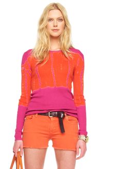 Michael Kors Tiedye Ribbed Sweater - Lyst