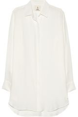 MiH Jeans Oversized Silk Shirt