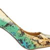 Nine West Womens Flax Pump in Multicolor (turqouise multi synthetic) - Lyst