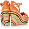 Paloma Barceló Mallorca Knotted Suede Espadrille Sandals in Multicolor (multicolored) - Lyst