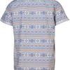 Topman Blue Fairisle Pattern Short Sleeve Shirt in Blue for Men - Lyst