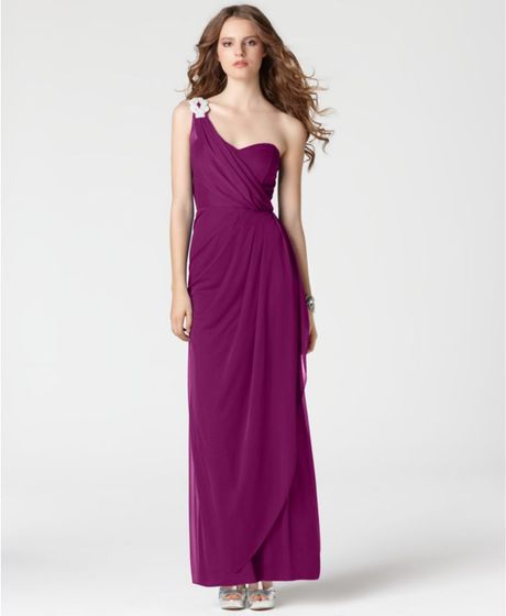 Xscape Sleeveless Rhinestone Draped Sweetheart Neck Evening Gown in ...