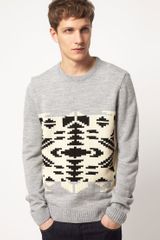 Asos Asos Jumper with Aztec Placment