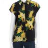 Equipment Leandra Floral Silk Blouse in Multicolor (black) - Lyst