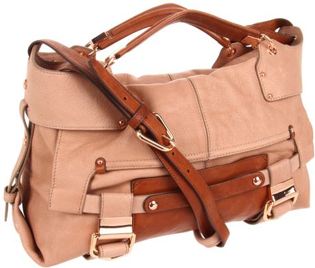 Kooba Jackson 11 Satchel in Pink (rose/luggage) - Lyst