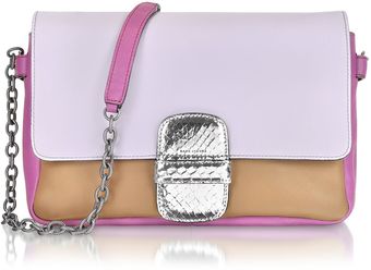 Marc Jacobs Violet Leather Shoulder Bag - Lyst