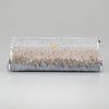 Prada Torpedo Frame Sequin Clutch in Silver (nude white) - Lyst