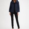 Akris Punto Stripe Parka in Blue (indigo) - Lyst
