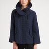 Akris Punto Stripe Parka in Blue (indigo) - Lyst