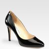 Jimmy Choo Vikki Patent Leather Pumps in Black - Lyst