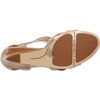 Nine West Nine West Womens Pipinhot Wedge Sandal in Beige (light grey leather) - Lyst