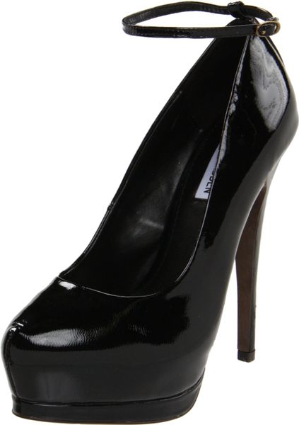 Steve Madden Steve Madden Womens Obsessed Platform Pump in Black (black patent) - Lyst