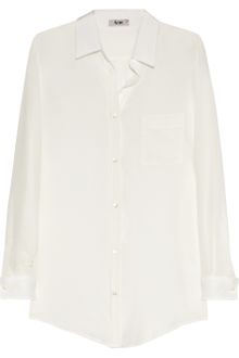 Acne Parker Silk Shirt - Lyst
