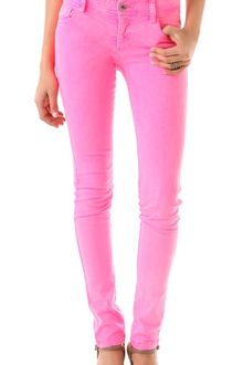 Alice + Olivia Neon 5 Pocket Skinny Jeans - Lyst