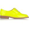 Christian Louboutin Havana Patent Leather Brogues in Yellow - Lyst