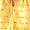 Dallin Chase Zavion Eyelet Top in Yellow - Lyst