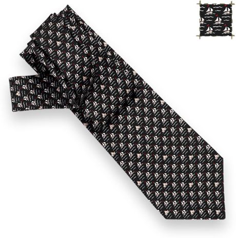 Hermes Oh Mon Bateau Tie in Blue for Men - Lyst