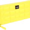 Kate Spade Kate Spade New York Signature Spade Leather Lacey Wallet in Yellow (acid yellow) - Lyst