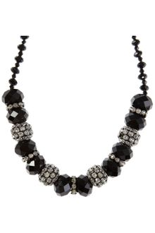 Mikey Crystal Large Bead Necklace - Lyst