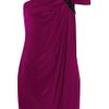 Notte By Marchesa Embellished Oneshoulder Silk Dress in Purple (grape) - Lyst