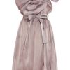 Vivienne Westwood Gold Label Riding Asymmetric Silkorganza Dress in Gray (mauve) - Lyst