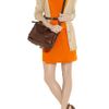 3.1 Phillip Lim Silk Crepe De Chine Wrapeffect Dress in Orange - Lyst