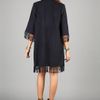 American Gold American Gold Holy Mountain Fringe Coat in Navy in Blue (gold) - Lyst