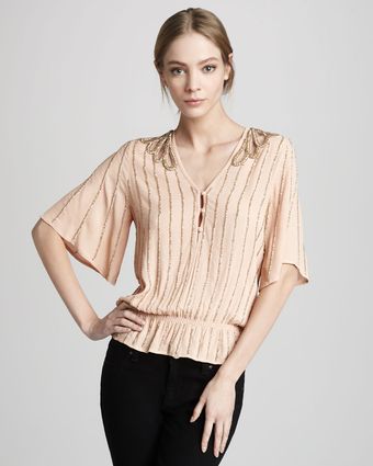 Boyod Lilia Beaded Top - Lyst