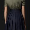 Burberry Prorsum Geometric Beaded Cotton Tshirt in Blue (light oregano) - Lyst