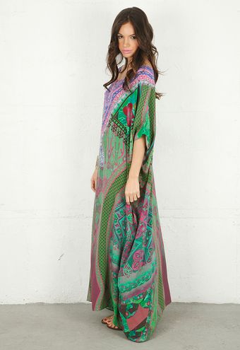 Camilla Camilla Round Neck Kaftan in Trinket - Lyst