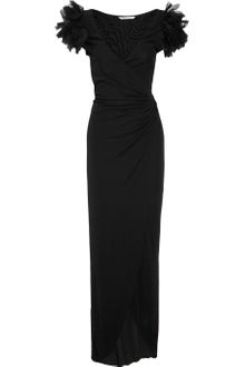 Diane Von Furstenberg Beulah Jersey Wrap Gown - Lyst