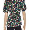 Diane Von Furstenberg Genevieve Printed Silkblend Top in Green - Lyst