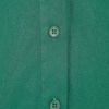 Diane Von Furstenberg Satin Blouse in Green - Lyst