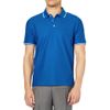 Dunhill Stripetrim Cottonpiqué Polo Shirt in Blue for Men - Lyst