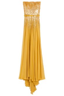 Elie Saab Seq Bust W Slk Skirt Drs 12 - Lyst