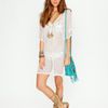 Free People Fishnet Beach Cover Up in White (ivory) - Lyst