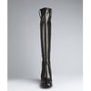 Gucci Black Leather Tall Riding Boots in Black - Lyst