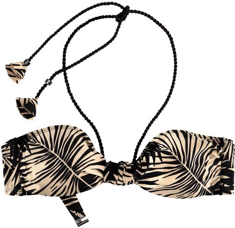 H&m Bikini Top in Black - Lyst