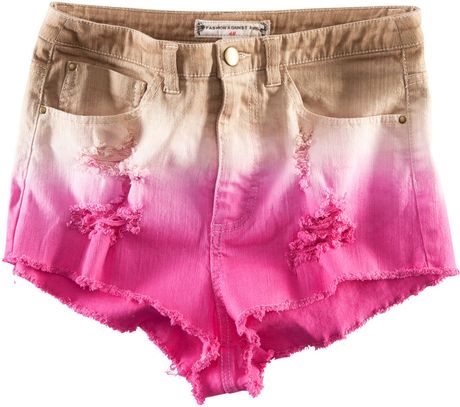 H&m Denim Shorts in Multicolor (denim) - Lyst