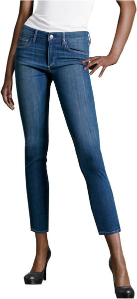 H&m Sqin Ankle Jeans in Blue (denim) - Lyst
