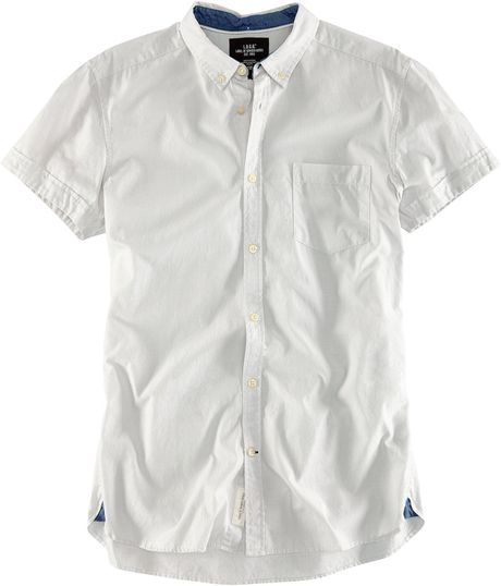 H&m Shirt in White for Men (gray) - Lyst