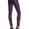 J Brand Low Rise Coated Super Skinny Jeans in Purple (coated purple ) - Lyst