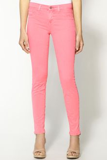 J Brand 811 Mid Rise Skinny Jeans - Lyst